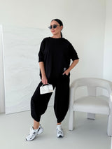 ČIERNE NOHAVICE LERI