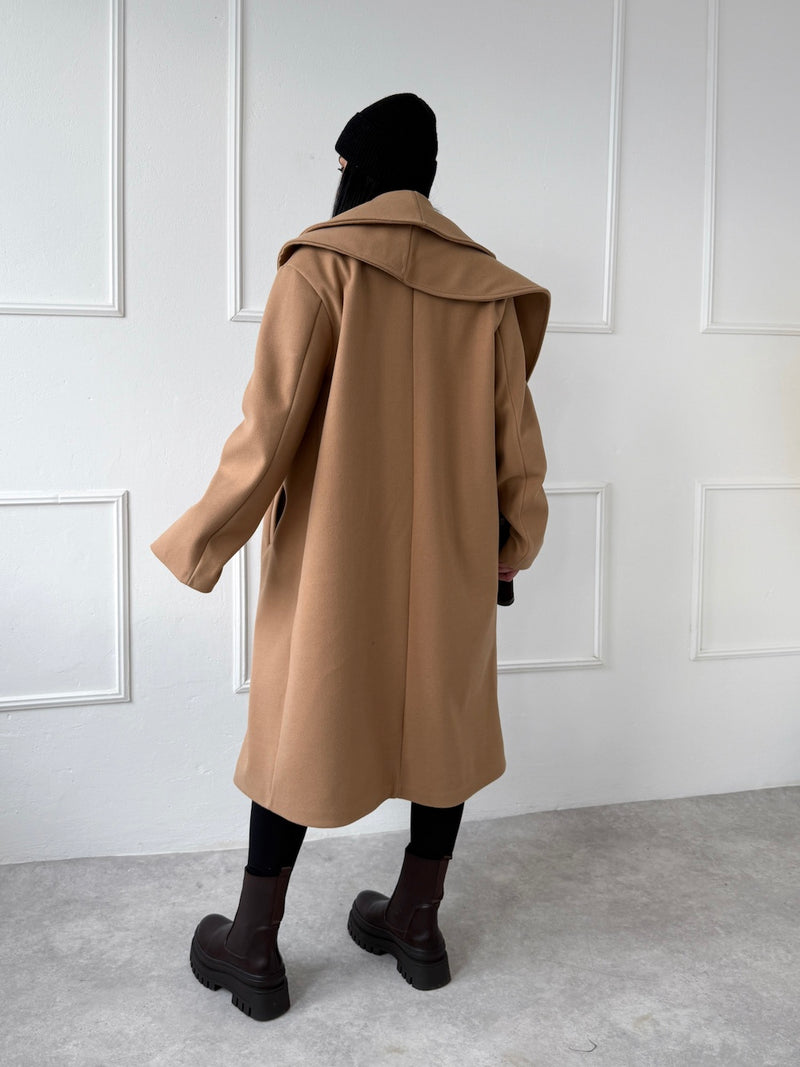 BLEDOHNEDÝ KABÁT DANORA S ODOPÍNATEĽNOU KLOPOU