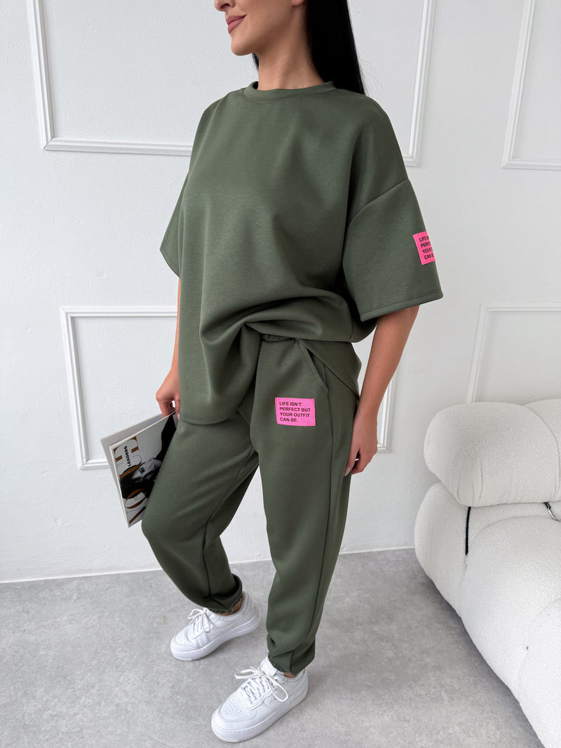 KHAKI OVERSIZE TRIČKO NARCIZA