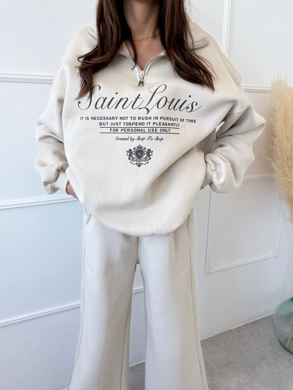BÉŽOVÁ MIKINA LARISS