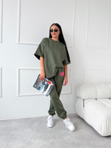 KHAKI OVERSIZE TRIČKO NARCIZA
