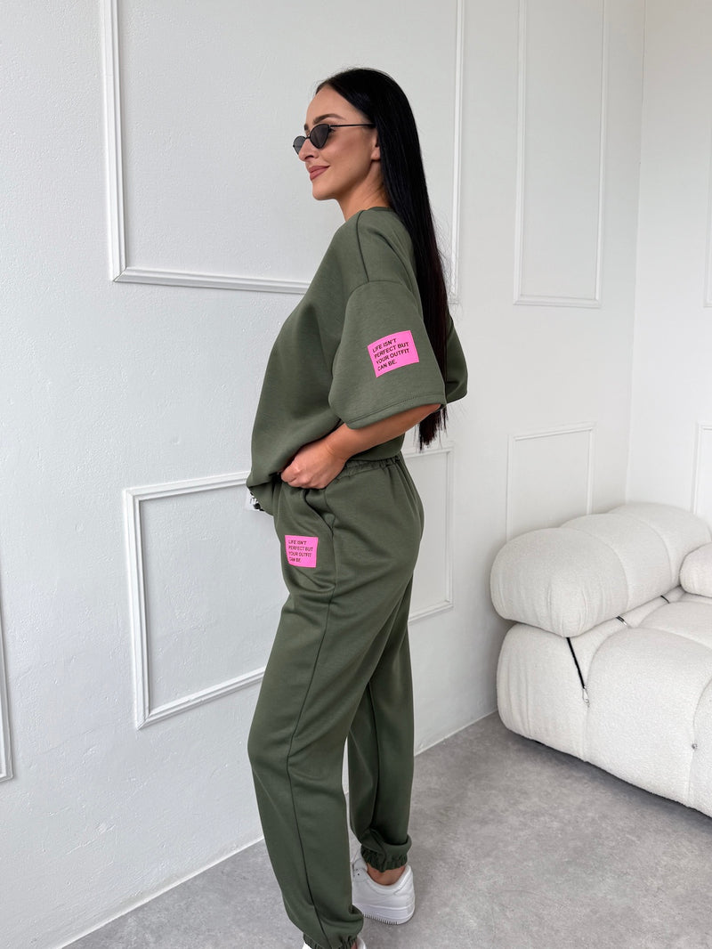 KHAKI OVERSIZE TRIČKO NARCIZA