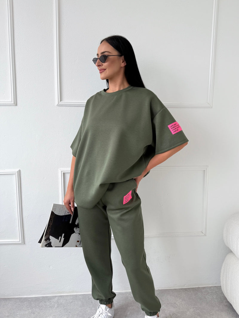 KHAKI OVERSIZE TRIČKO NARCIZA