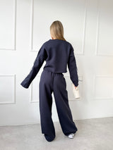 TMAVOSIVÁ MIKINA ELSSI