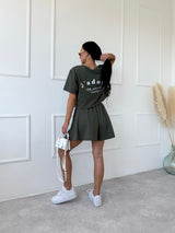 KHAKI ŠORTKY ELORA